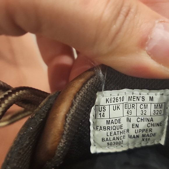 Rockport size 14 leather, worn once, like new - Picture 5 of 6